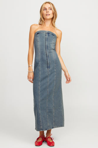 JXTINGA SLIM DENIM DRESS DNM