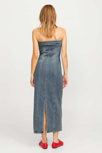JXTINGA SLIM DENIM DRESS DNM