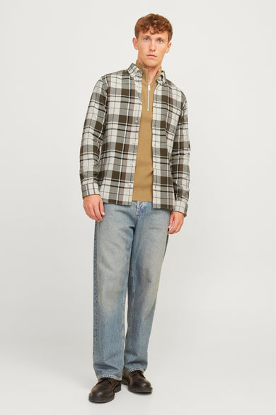 Hemd (lange mouwen) Groen - PREMIUM BLUE by JACK & JONES