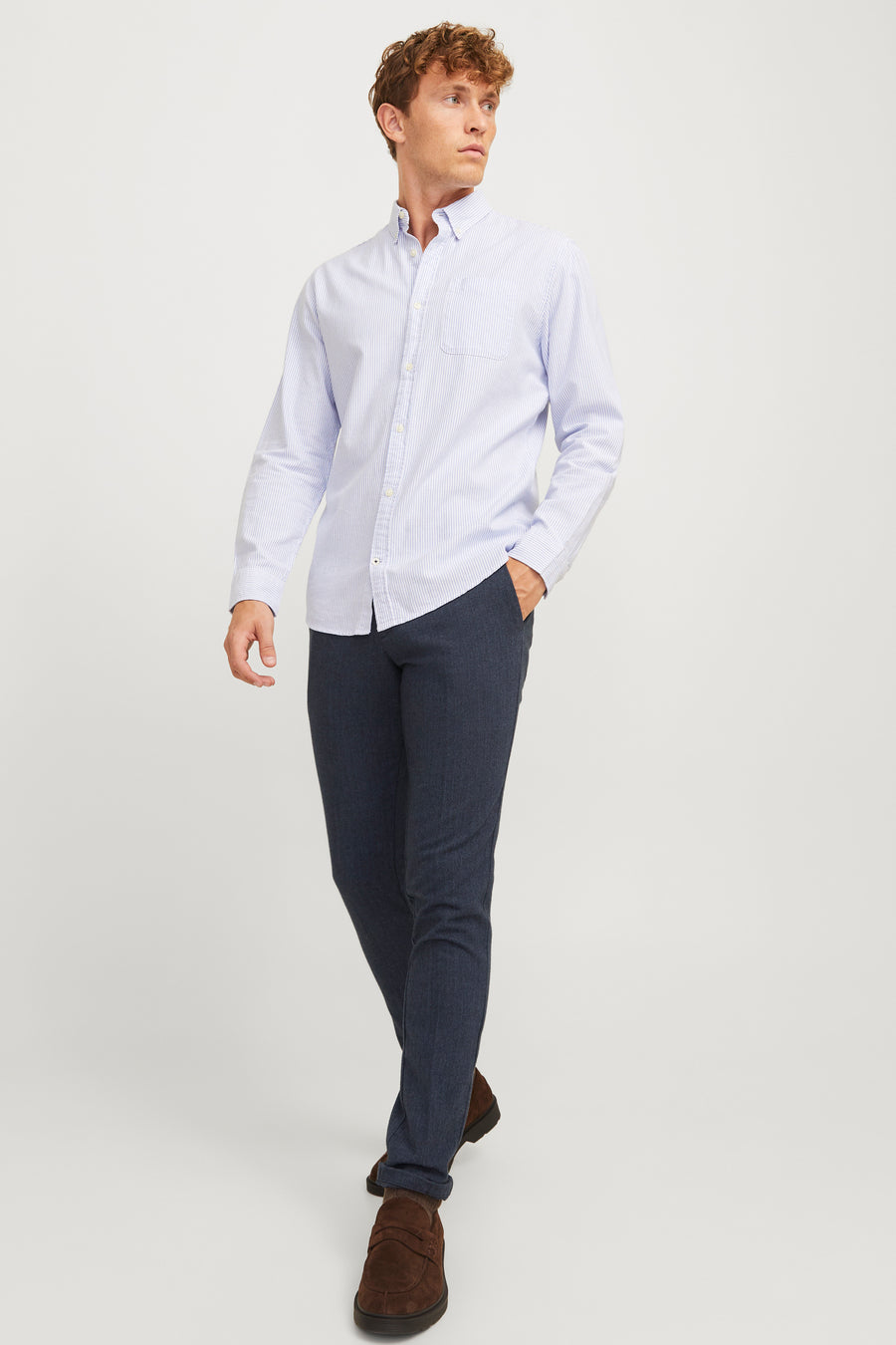 Kostuumbroek - blauw - CORE BY JACK & JONES