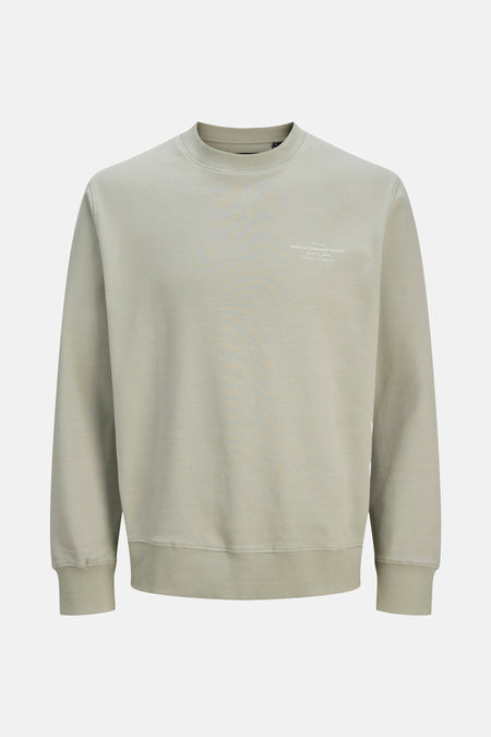 Sweat col O Vert - PREMIUM by JACK & JONES