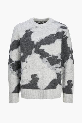 Pull met ronde hals - grijs - CORE BY JACK & JONES