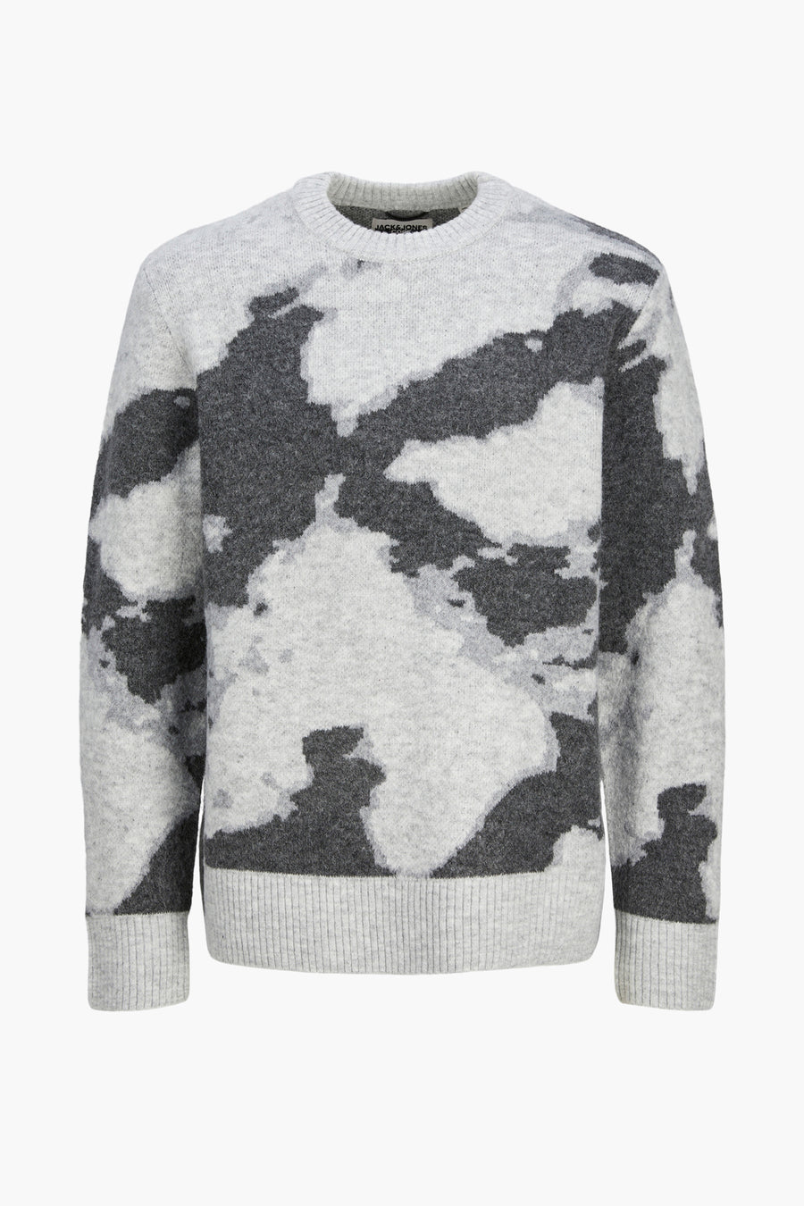 Pull met ronde hals - grijs - CORE BY JACK & JONES
