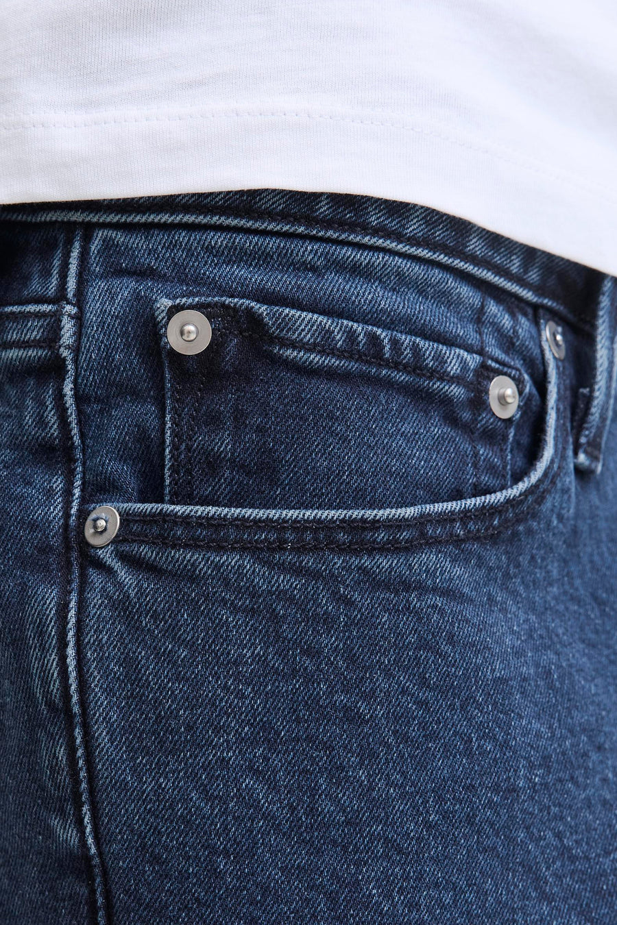 CLARK - dark blue denim - JACK & JONES JEANS INTELLIGENCE