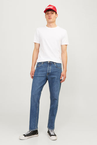 CHRIS - mid blue denim - JACK & JONES JEANS INTELLIGENCE