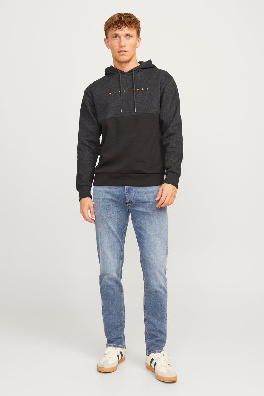 CLARK - mid blue denim - JACK & JONES JEANS INTELLIGENCE