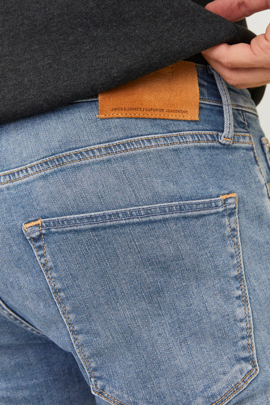 CLARK - mid blue denim - JACK & JONES JEANS INTELLIGENCE