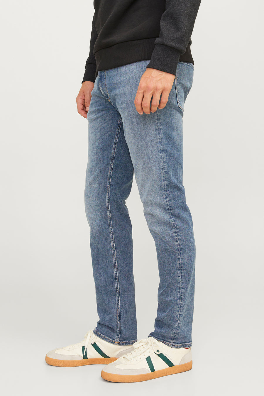 CLARK - mid blue denim - JACK & JONES JEANS INTELLIGENCE