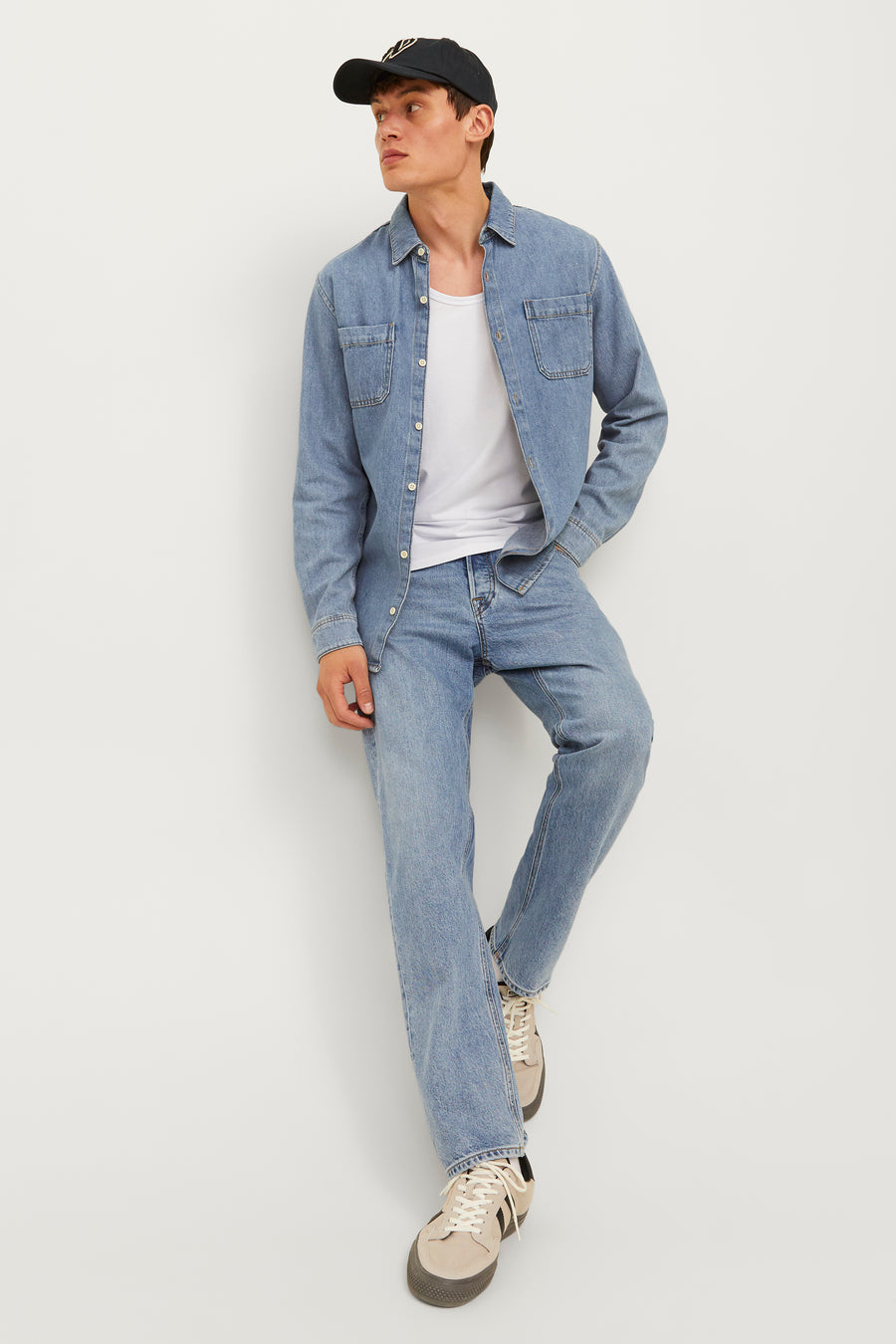 CHRIS - light blue denim - JACK & JONES JEANS INTELLIGENCE