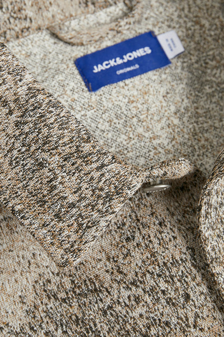 Chemise (manches longues) Brun - ORIGINALS BY JACK & JONES