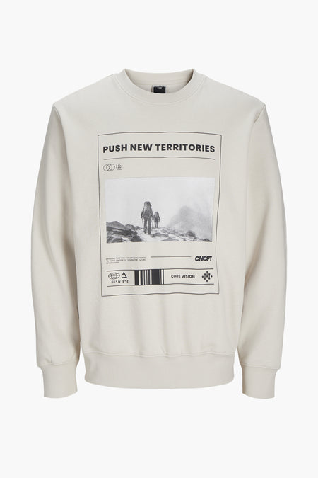 JCOHIKING SWEAT CREW NECK GC