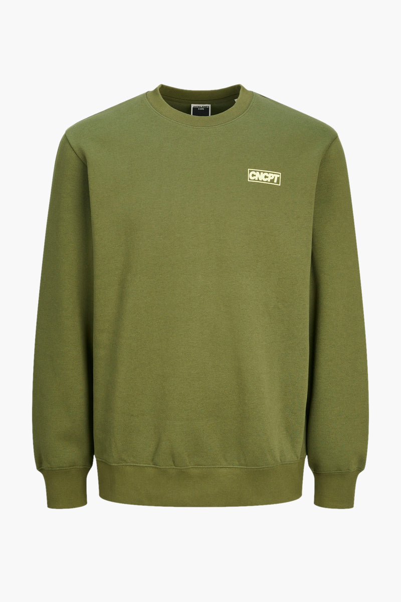 Sweater met ronde hals Groen - CORE BY JACK & JONES