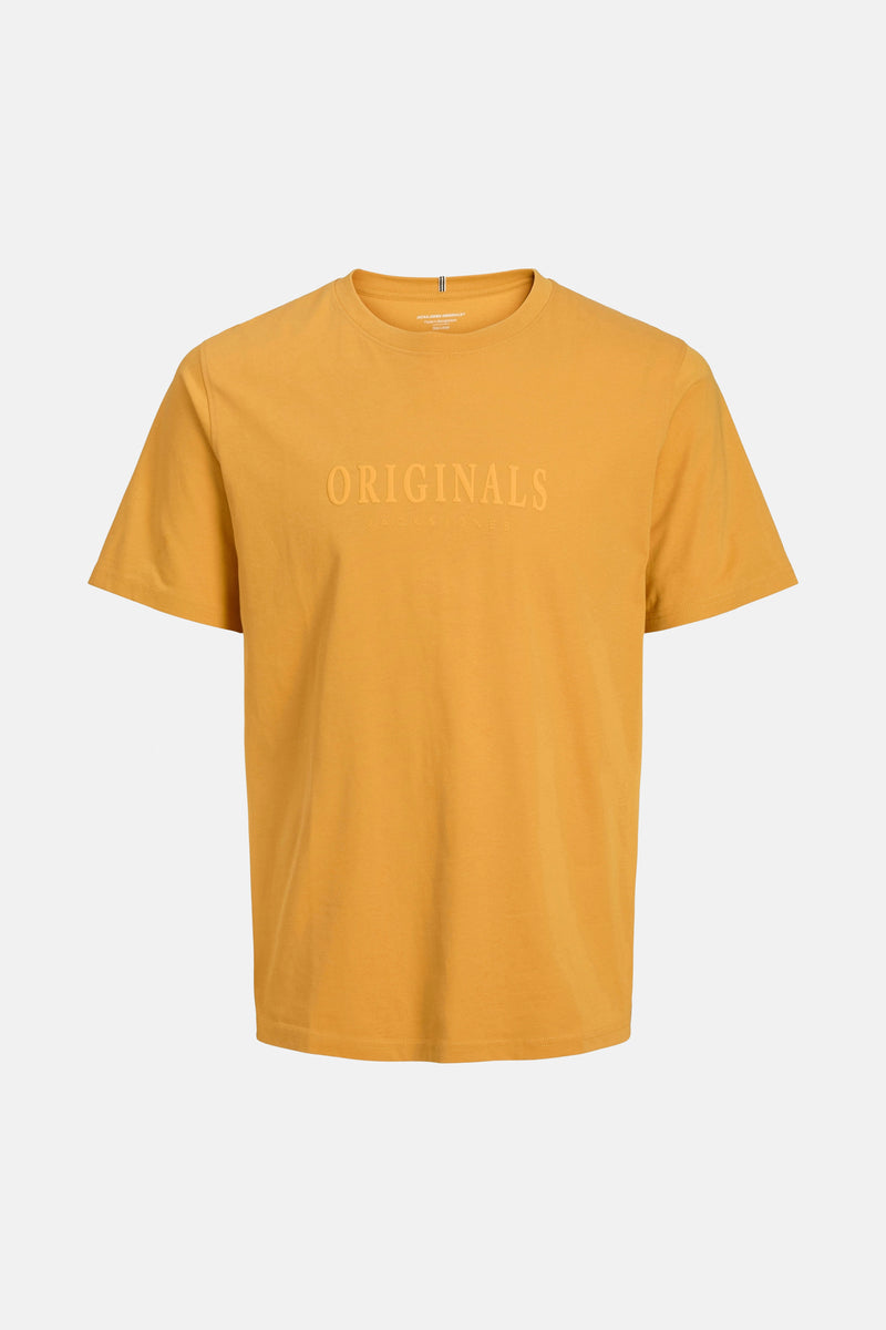 T-shirt (manches courtes) Jaune - ORIGINALS BY JACK & JONES