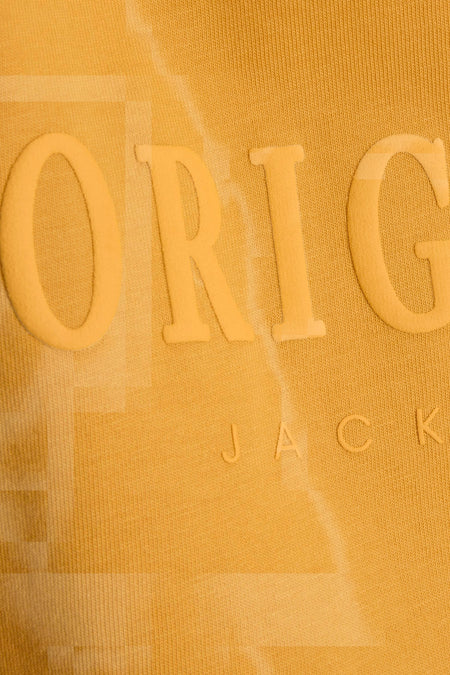 T-shirt (manches courtes) Jaune - ORIGINALS BY JACK & JONES