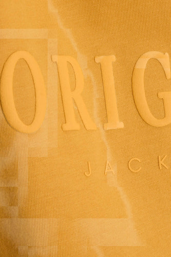 T-shirt met korte mouwen - geel - ORIGINALS BY JACK & JONES