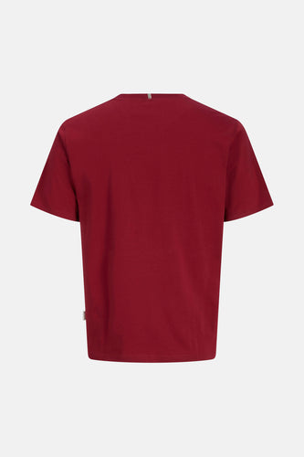 T-shirt met korte mouwen - rood - ORIGINALS BY JACK & JONES
