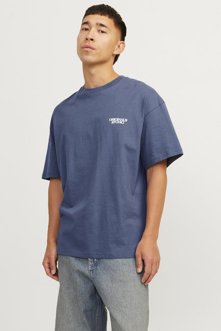 T-shirt (manches courtes) Bleu - ORIGINALS BY JACK & JONES