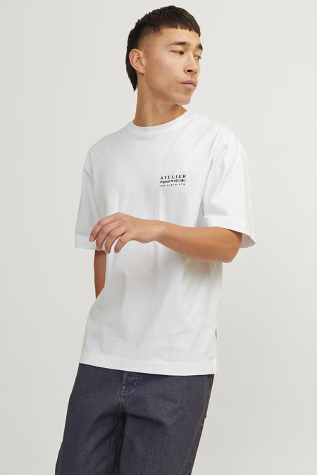 T-shirt met korte mouwen - wit