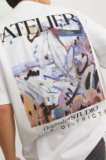 T-shirt à manches courtes - blanc