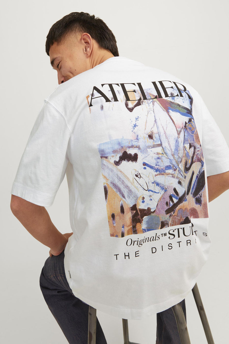 T-shirt à manches courtes - blanc