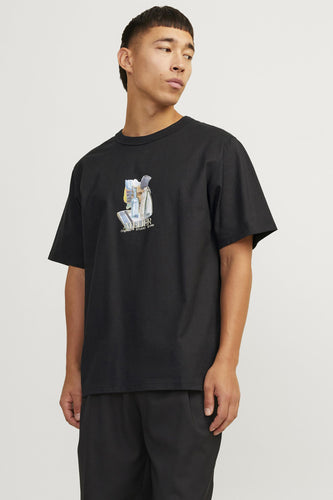 T-shirt met korte mouwen - zwart