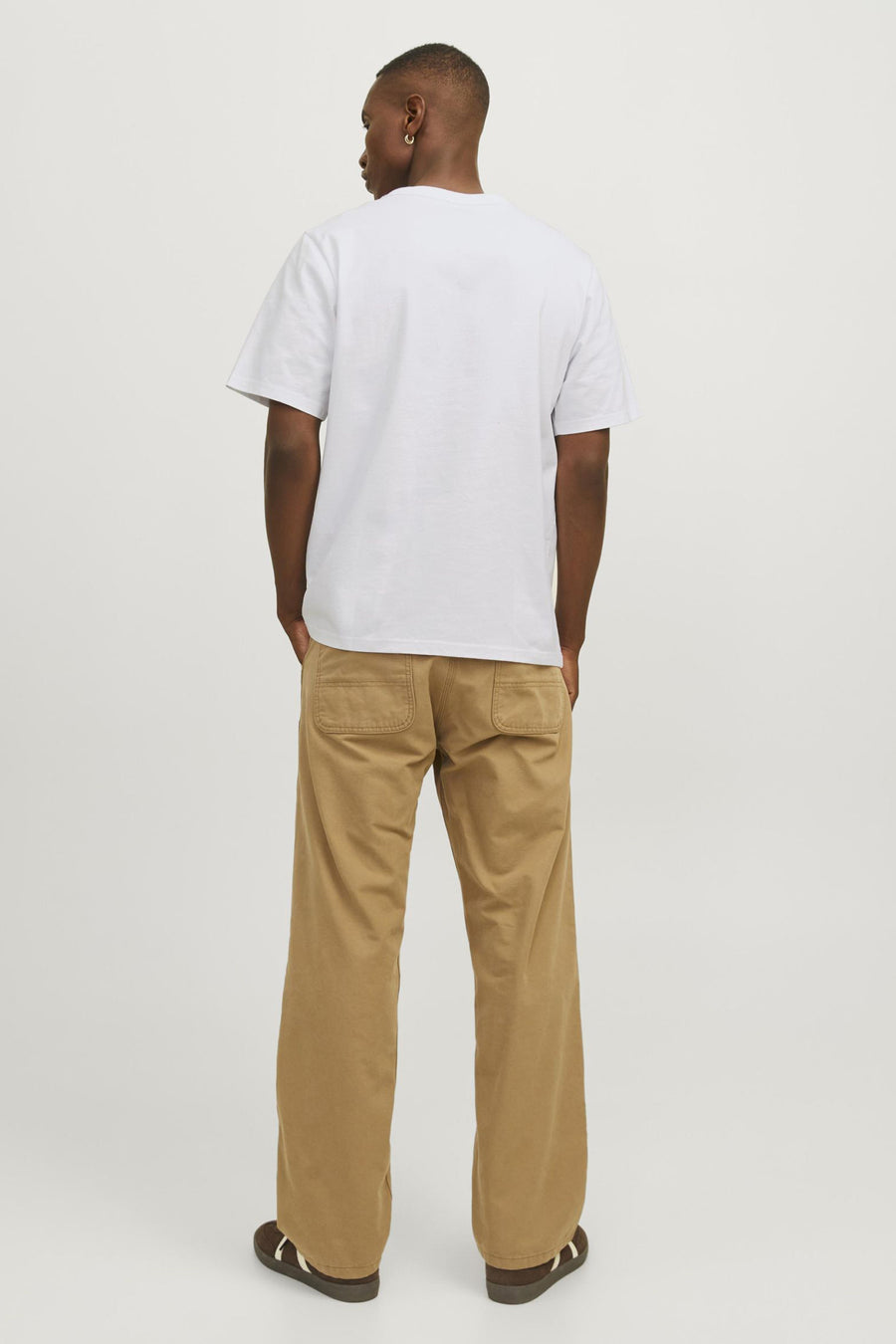 T-shirt met korte mouwen - wit - ORIGINALS BY JACK & JONES