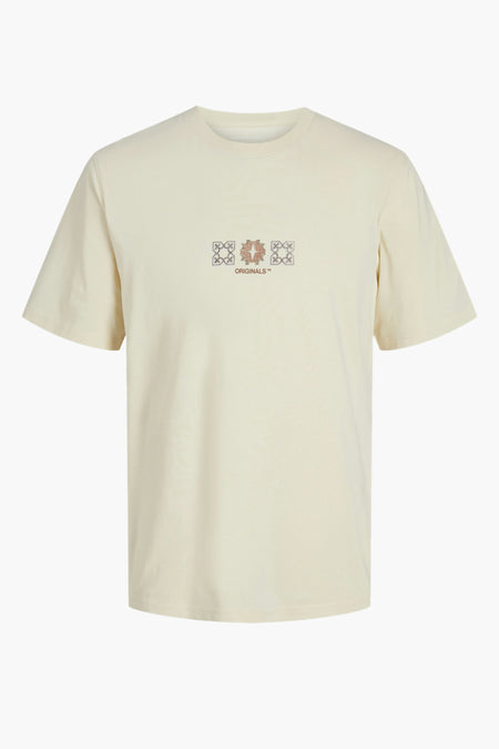 T-shirt met korte mouwen - ecru