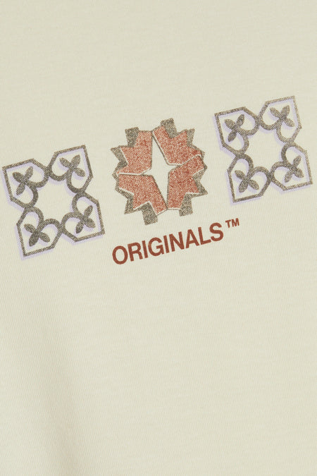 T-shirt met korte mouwen - ecru