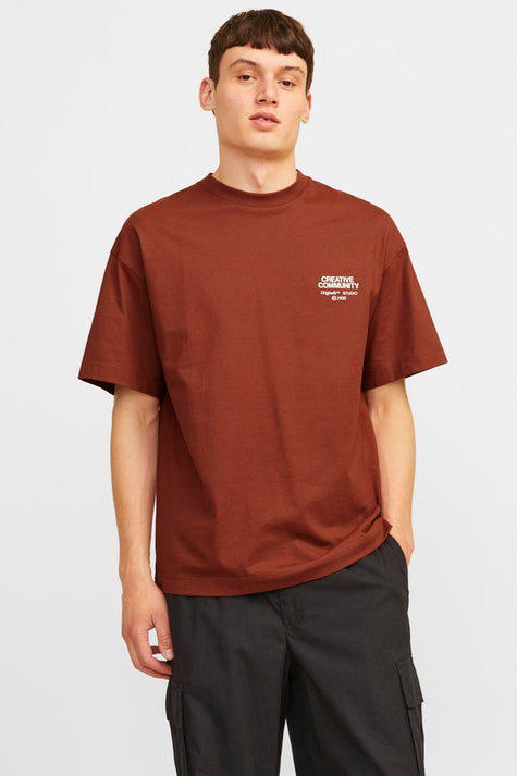 T-shirt (manches courtes) Rouge - ORIGINALS BY JACK & JONES