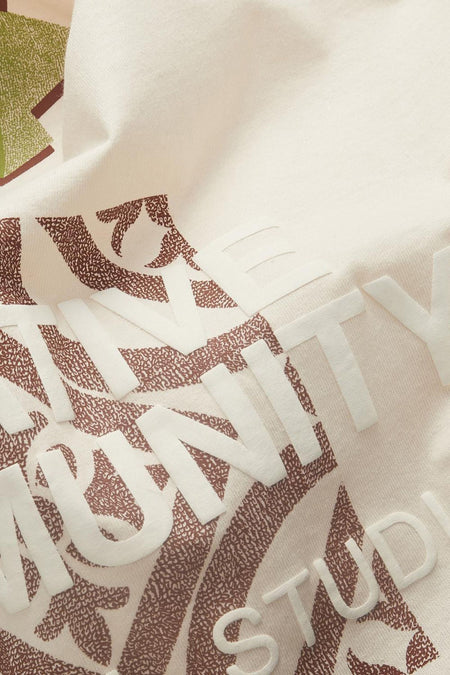 T-shirt met korte mouwen - ecru