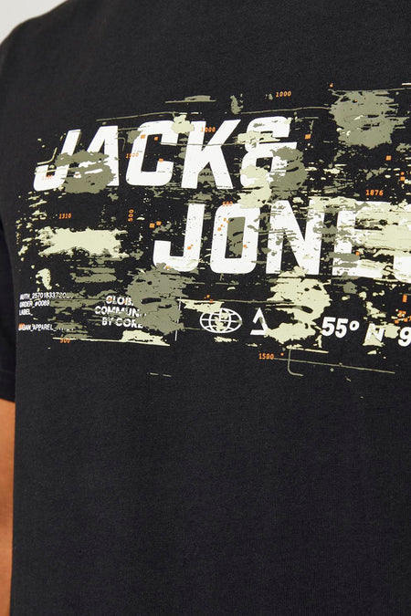 T-shirt à manches courtes - Black