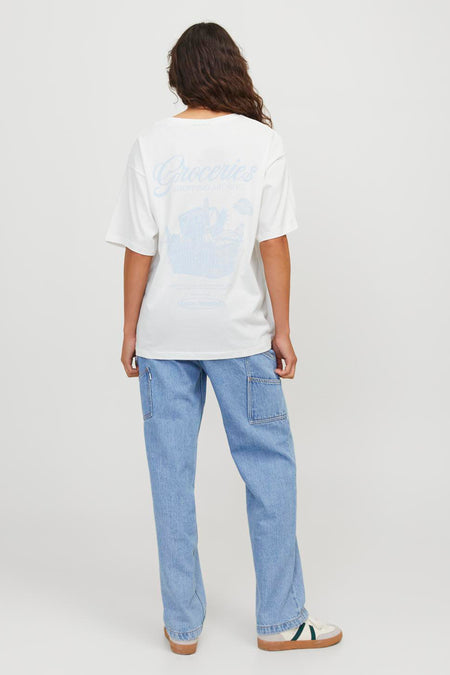 T-shirt met korte mouwen - wit