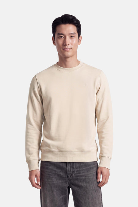 Sweat col O beige - PREMIUM by JACK & JONES