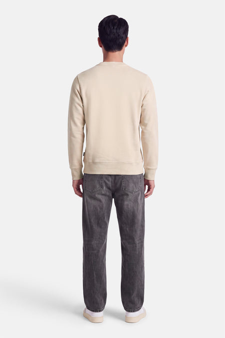 Sweater O-hals - beige