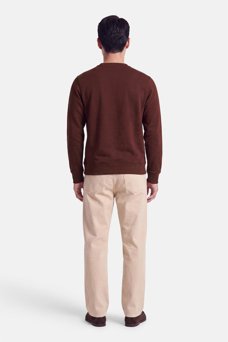 Sweat col O brun - PREMIUM by JACK & JONES
