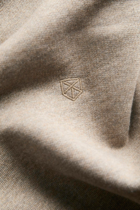 Sweat col O Beige - PREMIUM by JACK & JONES