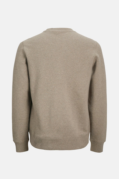 Sweater met ronde hals Beige - PREMIUM by JACK & JONES