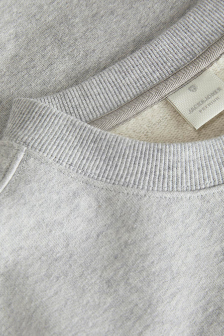 Sweat col O Gris - PREMIUM by JACK & JONES