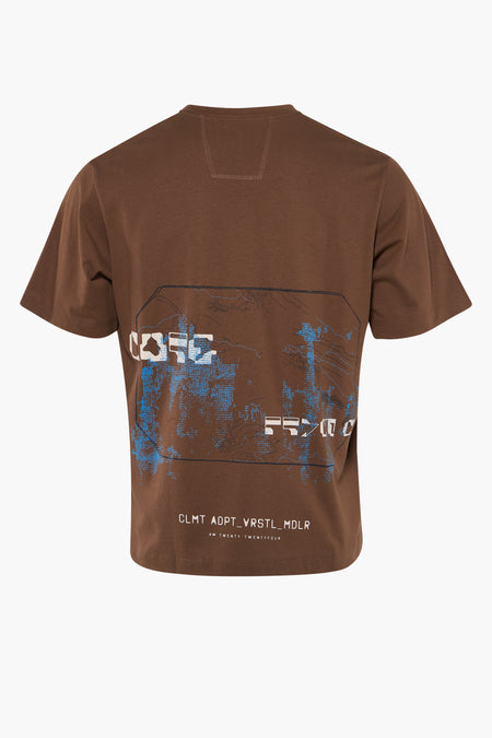 T-shirt (korte mouwen) Bruin - CORE BY JACK & JONES