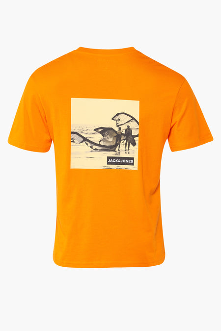 T-shirt (korte mouwen) Oranje - CORE BY JACK & JONES