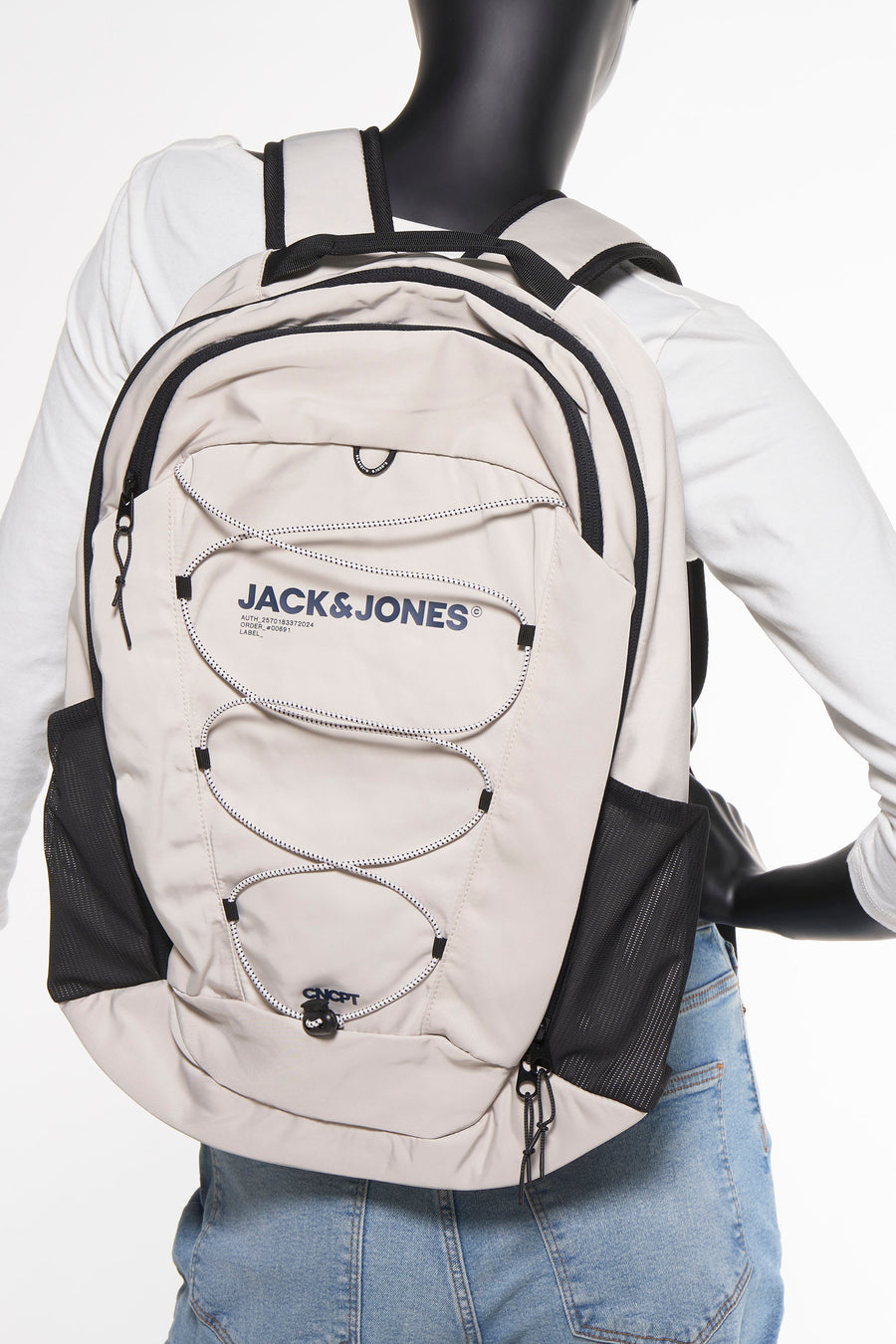 Sac à dos - écru - ACCESSORIES BY JACK & JONES