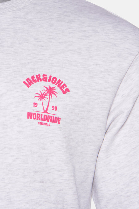 Sweat col O Gris - ORIGINALS BY JACK & JONES