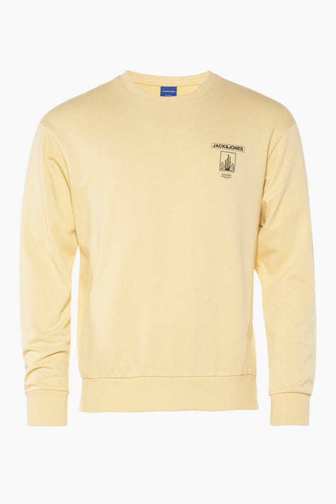Sweat col O Beige - ORIGINALS BY JACK & JONES