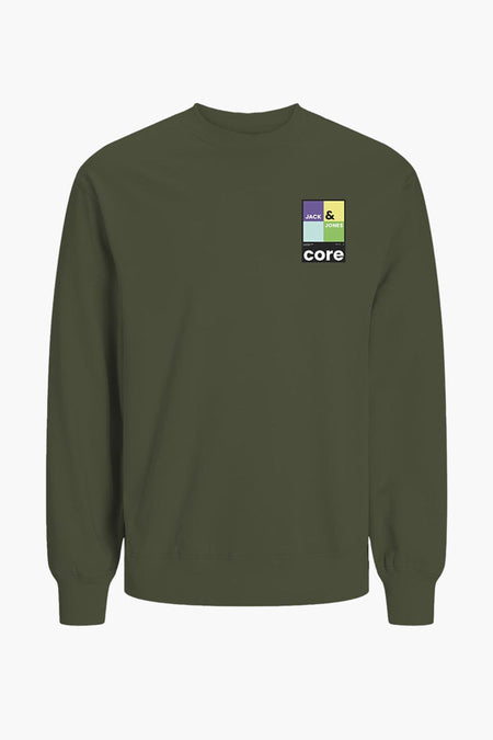 JCOJJ COLOR SWEAT CREW NECK