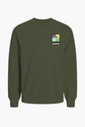 JCOJJ COLOR SWEAT CREW NECK
