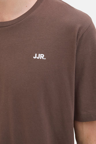 T-shirt à manches courtes - brun - JJREBEL
