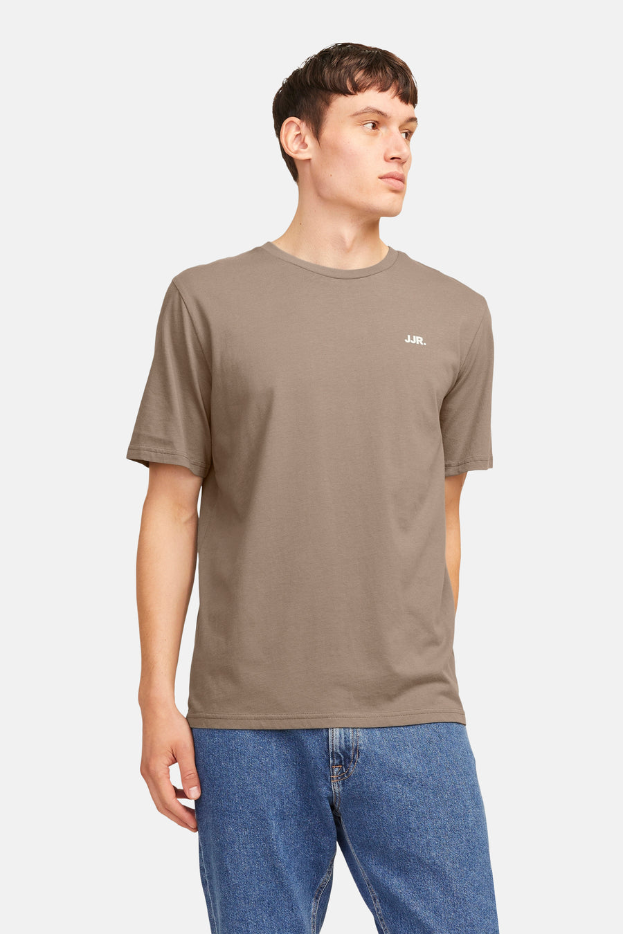 T-shirt à manches courtes - beige - JJREBEL