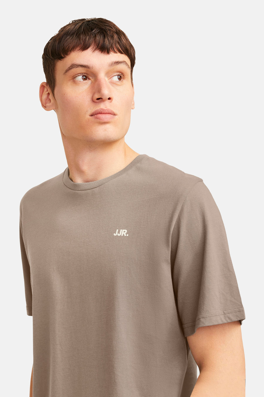 T-shirt à manches courtes - beige - JJREBEL