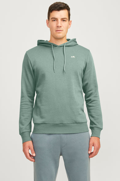 Sweater met kap Groen - JJREBEL
