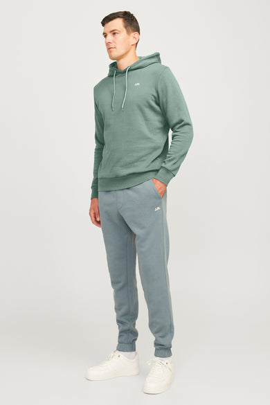 Sweater met kap Groen - JJREBEL